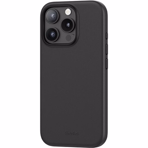 Benks Magnetic Vita Pro силиконовый Чехол для Iphone 16 Pro чёрный