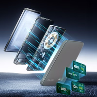 Blavec Akupank 5000mAh BJ-04 Ultra Slim 7,8mm - Type C - 22,5W magnetic Magsafe 3 in 1 (PBBJ04-MC5G) hall glass