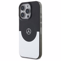 Mercedes Double Layer BiColor MagSafe ümbris jaoks iPhone 16 Pro Max - hõbedane