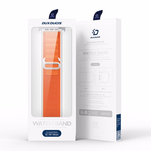 DUX DUCIS strap GS nylon jaoks Apple Watch 42 / 44 / 45 / 49 mm oranž
