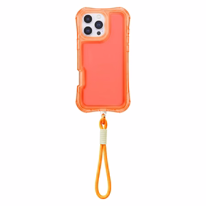 Safepop ümbris rihmaga iPhone 13 6,1" jaoks oranž