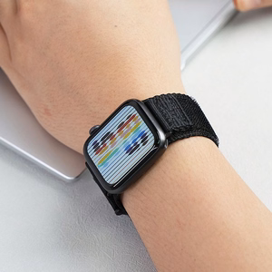 Strap to Apple Watch Forcell F-Design FA05 nylon hook-and-loop 38 / 40 / 41 mm black