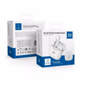 Juhtmevaba earbuds sinine Star FI7 TWS valge
