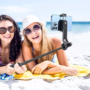 Selfie kepp Hoco kolmjalg juhtmevaba puldiga K21 must