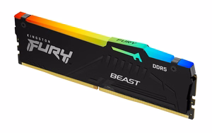 Kingston Technology FURY Beast 32GB 6000MT/s DDR5 CL36 DIMM RGB mälumoodul