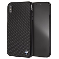BMW Siganture Carbon Ümbris jaoks iPhone Xs Max - must
