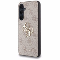 Guess 4G Big Metal Logo ümbris jaoks Samsung Galaxy A35 - roosa