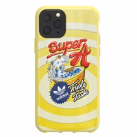 Adidas vormitud ümbris BODEGA iPhone 11 Pro kollane/żółty 36343