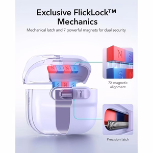 ESR Pulse HaloLock MagSafe  Apple AirPods 4 / 5 ümbris, lilla