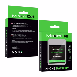 Maximcell aku Nokia N95/N96/E65 BL-6F jaoks 1200mAh Li-ion