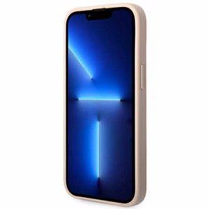 Guess GUHCP14MG4GFPI iPhone 14 Plus 6.7" roosa ümbris 4G Metal Gold Logo