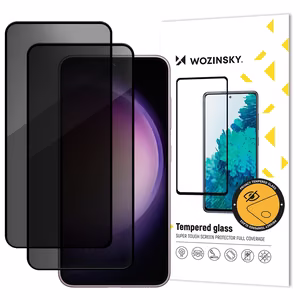 Wozinsky Privacy Glass karastatud klaas jaoks Xiaomi Redmi 14C 5G, 2-pack