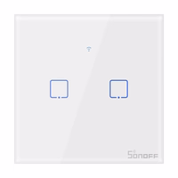 Nutikas Lüliti WiFi Sonoff T0 EU TX (2-channel)