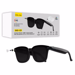 Blavec умные очки SG-01 HD камера, AI, Wi-Fi (SG01-B) черные