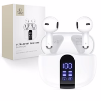 Tech-Protect UltraBoost TWS Core G2 Kõrvaklapid - Valge