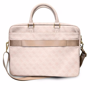 Guess 4G Big Logo bag jaoks a 16'' laptop - roosa
