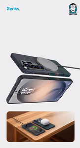 Benks Magnetic Armor Air Aurora Kevlar 600D чехол C050 для Samsung Galaxy S26 Ultra