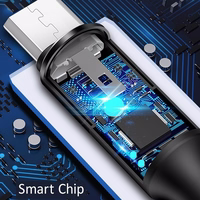 USAMS punutud kaabel U5 2A micro USBpunane 1,2m SJ224USB02 (US-SJ224)