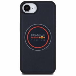 Original Ümbris RED BULL Meshed Logo and Punane Ring MagSafe jaoks Iphone 16e tumesinine
