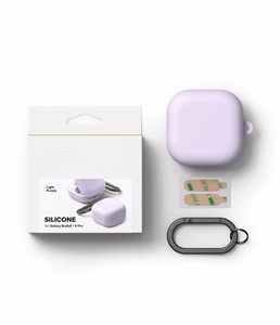 Ringke Silicone ümbris Samsung Galaxy Buds 4 / 4 Pro jaoks lilla