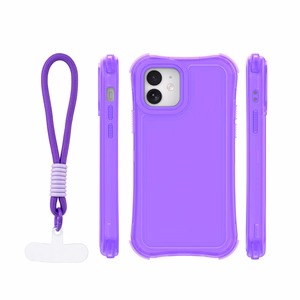 Safepop ümbris rihmaga iPhone 12 / 12 Pro 6,1" jaoks lilla