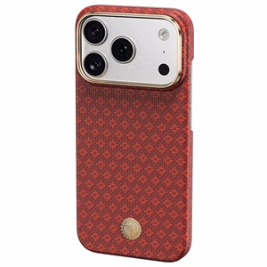 Punane Benks Magnetic Armor Air Armor Grid 600D kevlari ja metallraamiga ümbris (C.K.FL.AP.RD.0073) mudelitele iPhone 18 Pro Max / iPhone 17 Pro Max