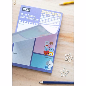 BT21 A5 päevaplaneerija