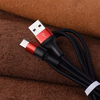 Kaabel USB A to USB C Hoco 2A 1 m X26 must punane