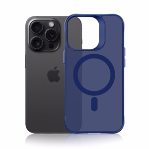 3mk Smoke MagCase for iPhone 16 Pro Max - sinine-Translucent