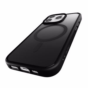 Puro Gradient MagSafe Silicone Ümbris jaoks iPhone 16 Pro - Must