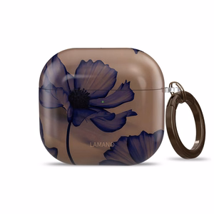 Tech-Protect Lamano ümbris jaoks AirPods 4 - brown and purple