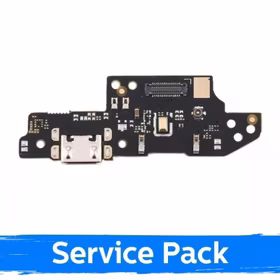 Laadimisport ühilduv Xiaomi Redmi 9A / 9AT / 9C paindkaabliga / Plata (Service Pack)