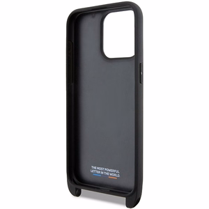 BMW M Edition Carbon Tricolor Lines & Strap ümbris jaoks iPhone 15 Pro - must