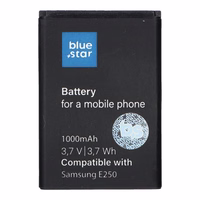 Aku jaoks Samsung E250 / X200 / X680 / C300 / E900 1000 mAh Sinine Star Premium