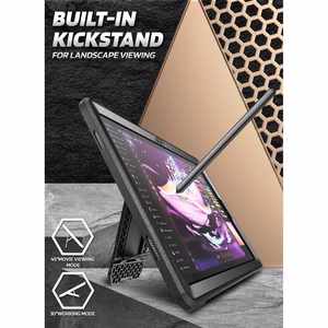 Supcase Unicorn Beetle Pro ümbris Samsung Galaxy Tab A11+ jaoks - must
