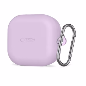 Tech-Protect Silikoon Hook Ümbris for Samsung Galaxy Buds 4 / 4 Pro - lilla