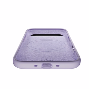 Чехол Puro Icon Mag Pro Liquid Silicone для iPhone 17 Air, совместимый с MagSafe, с защитой камеры и алюминиевыми кнопками - розовый