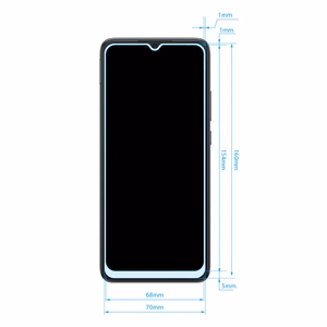 Crong 7D Nano Flexible Glass 9H kogu ekraani kattev hübriidne ekraanikaitse seadmele Xiaomi Redmi 10C