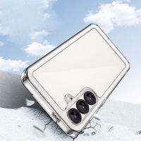 Outer Space Ümbris jaoks Samsung Galaxy S25 Edge Cover with Flexible Frame - Läbipaistev