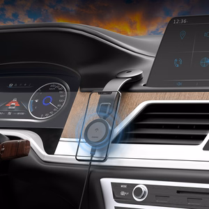Dudao F21 Pro 15W MagSafe Induktiivne Car Laadija - must