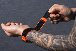 Strap to Apple Watch Forcell F-Design FA05 nylon hook-and-loop 38 / 40 / 41 mm orange
