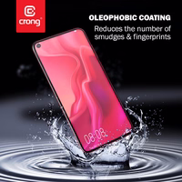 Crong 7D Nano paindlik Glass - 9H Hybrid Glass Full Screen OPPO realme C11