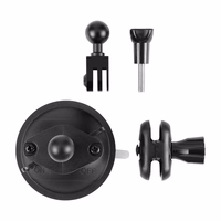 PULUZ suction cup mount jaoks sports cameras (DJI, GoPro, Insta360) PU545B (must)