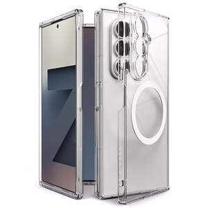 Ringke Fusion Magnetic MagSafe Ümbris jaoks Samsung Galaxy Z Fold 7 - Clear