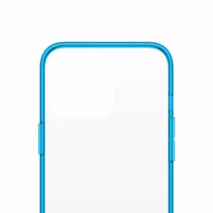 PanzerGlass ClearCase Antibacterial Military Grade Certified Ümbris jaoks iPhone 13 Pro - Läbipaistev Sinine