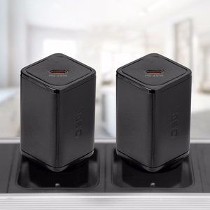 SBS TETRGAN1C65W 65W GaN Power Delivery Laadija - must