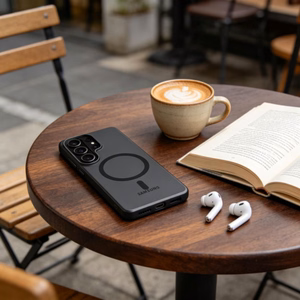 Tech-Protect MagSlim MagSafe Ümbris for Samsung Galaxy S26 Ultra - Matt must