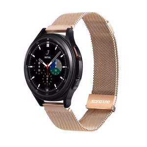 Dux Ducis Milanese stainless steel magnetic strap 22 mm gold