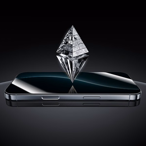 Закалённое стекло Benks Glass Warrior Privacy для iPhone 17/16 Pro чёрное