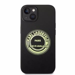 Karl Lagerfeld KLHCP14MSRSGRCK iPhone 14 Plus 6.7 "hardcase must / must Silicone RSG